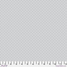 Load image into Gallery viewer, Tula Pink Tiny Dots Fog Gray Fabric Half Yards