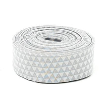 Load image into Gallery viewer, Quilt Binding Tula Pink Kinda Shady Whisper Gray 1 1/4" Single Fold