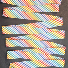 Load image into Gallery viewer, Bias Quilt Binding Rainbow 1 1/4" Single Fold