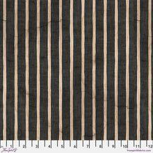 Load image into Gallery viewer, Eclectic Elements Laboratory Striped Brown Fabric Half Yard
