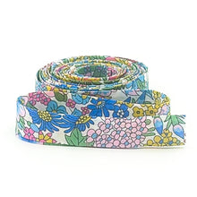 Load image into Gallery viewer, Double Fold Bias Tape 1/2'' Liberty of London Tana Lawn Margaret Annie Pastel