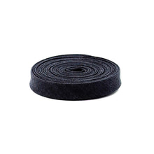 Load image into Gallery viewer, Double Fold 1/2" Bias Tape Chambray Shot Cotton Inkwell Blue Binding