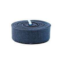 Load image into Gallery viewer, Quilt Binding Chambray Shot Cotton French Slate Blue 1 1/4" Single Fold