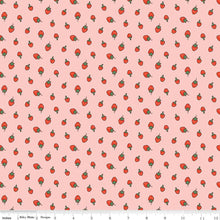 Load image into Gallery viewer, Serendipity 2 Strawberries Pink Half Yard