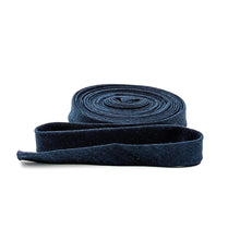 Load image into Gallery viewer, Double Fold 1/2" Bias Tape Chambray Shot Cotton Cosmos Blue Binding