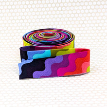 Load image into Gallery viewer, Bias Quilt Binding Floral Reef Wave Rider 1 1/4" Single Fold