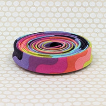 Load image into Gallery viewer, Double Fold 1/2'' Bias Tape Floral Reef Wave Rider Rainbow Binding
