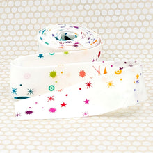 Load image into Gallery viewer, Quilt Binding Tula Pink True Colors Fairy Dust White 1 1/4" Wide Single Fold