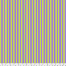Load image into Gallery viewer, Tula Pink Tent Stripe Orchid Fabric Half Yards