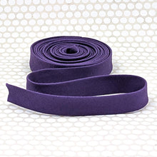 Load image into Gallery viewer, Double Fold 1/2" Bias Tape Purple Mountain Solid Binding