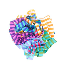 Load image into Gallery viewer, Quilt Binding Tula Pink Mixed Tent Stripe 1 1/4" Single Fold Binding Scrappy Binding