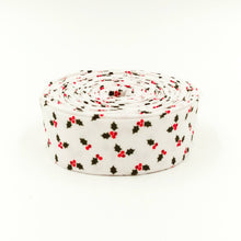 Load image into Gallery viewer, Quilt Binding Holly Holiday Holly White Christopher Thompson The Tattooed Quilter