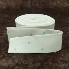 Load image into Gallery viewer, Quilt Binding Hush Hush Heart Attack Aqua Blue Hearts