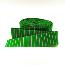 Load image into Gallery viewer, Quilt Binding Tula Pink True Colors Pink Tiny Stripe Fern Green