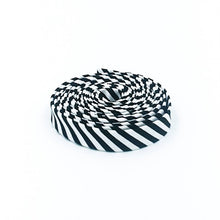 Load image into Gallery viewer, Bias Tape Stripes Black & White
