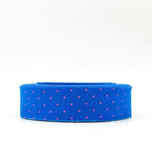 Load image into Gallery viewer, Quilt Binding Tula Pink True Colors Tiny Dot Sky Blue Single Fold 1 1/4&quot; Wide
