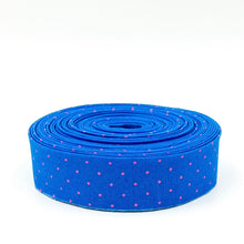 Load image into Gallery viewer, Quilt Binding Tula Pink True Colors Tiny Dot Sky Blue Single Fold 1 1/4&quot; Wide
