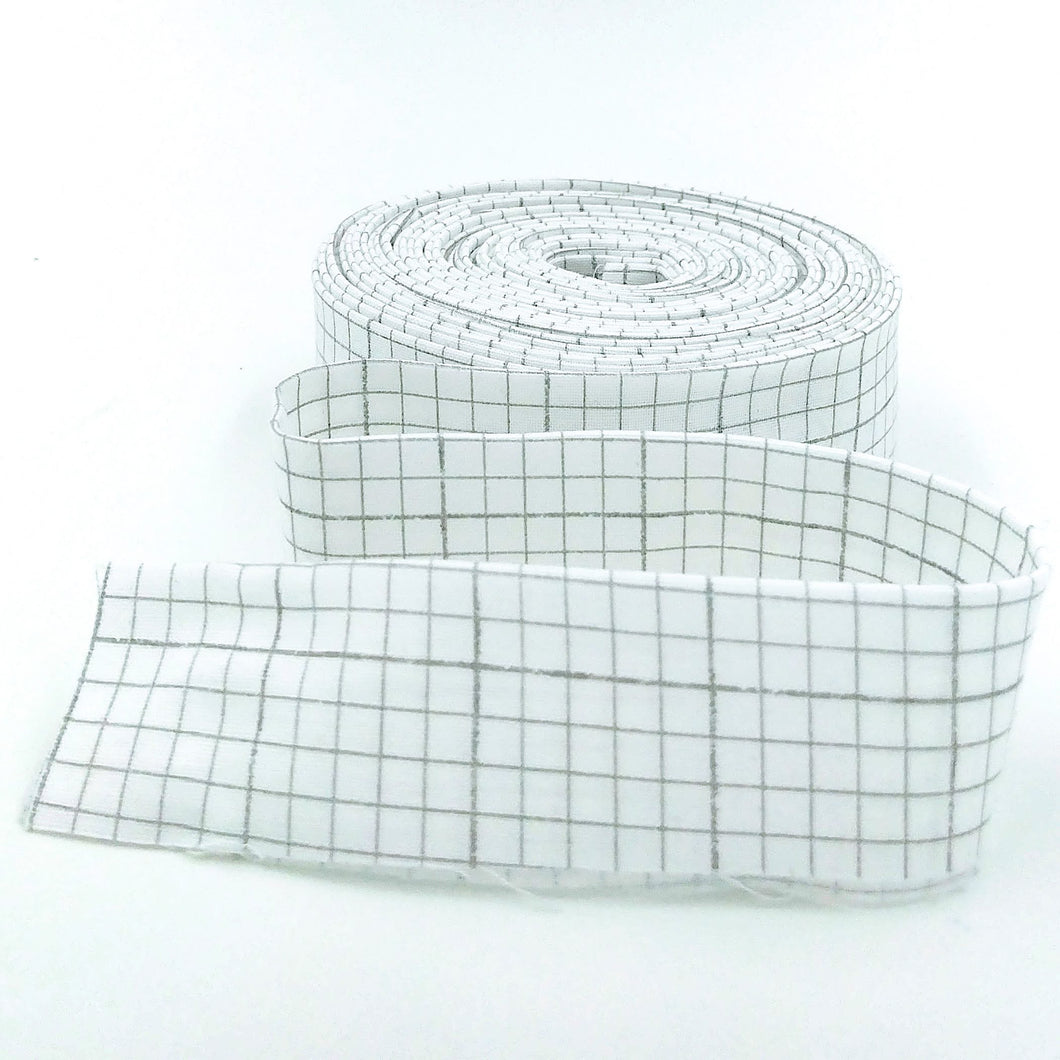 Quilt Binding Journal Basics Graph Paper White Single Fold 1 1/4