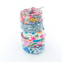 Load image into Gallery viewer, Double Fold Bias Tape 1/2&#39;&#39; Petites Liberty of London Tana Lawn #4 - 5 Piece Group
