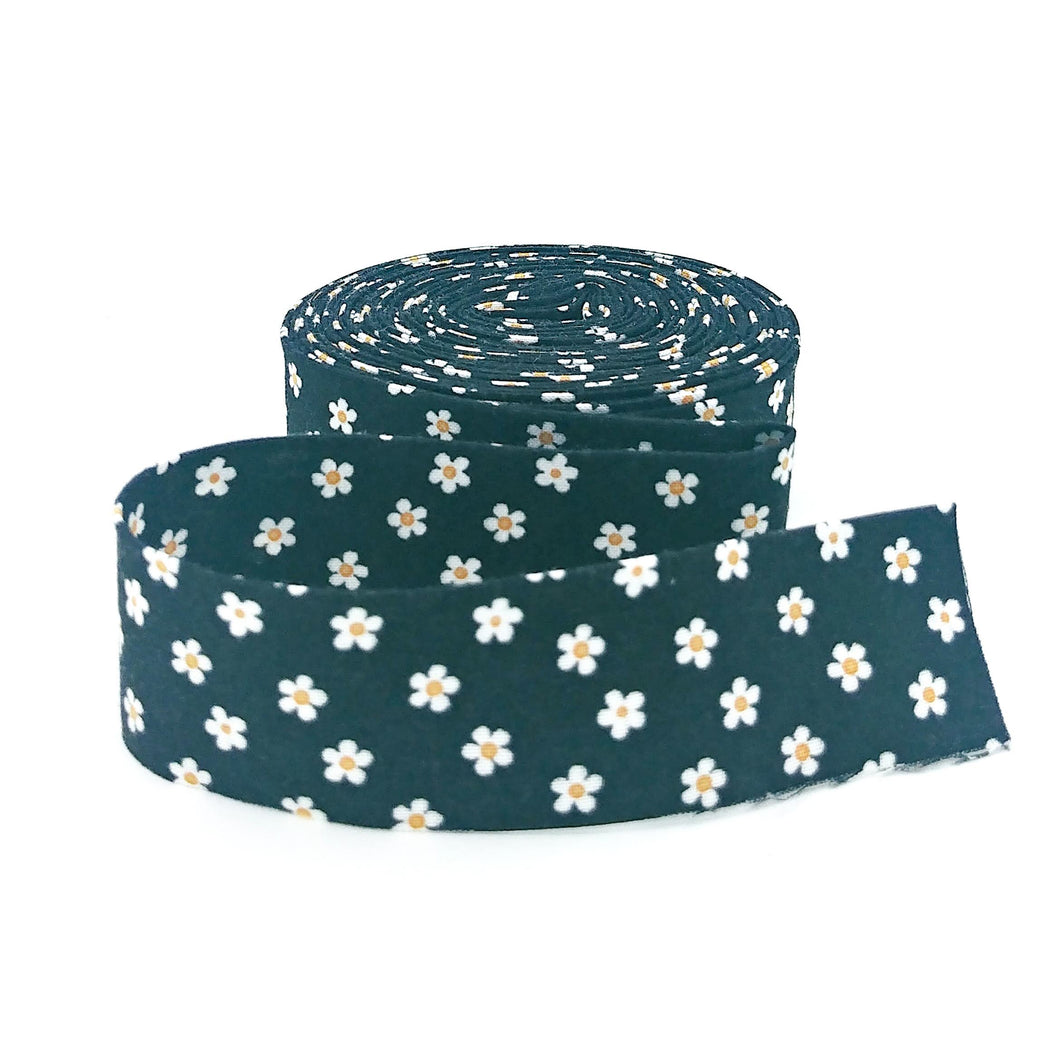Quilt Binding Hop Hop Hooray Black 1 1/4