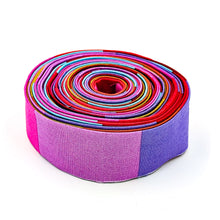 Load image into Gallery viewer, Quilt Binding 1 1/4&quot; Single Fold AM Loves Hue Marathon Stripe Circus Anna Maria
