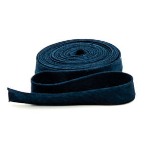 Double Fold Bias Tape 1/2'' Chambray Nocturne in Cosmos Navy Blue Bias Binding