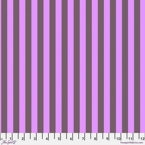 Tula Pink True Colors Tent Stripe NEON Mystic Purple Fabric Half Yards