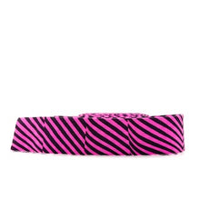 Load image into Gallery viewer, Quilt Binding Tula Pink Moon Garden Lazy Stripe Dusk Purple 1 1/4&quot; Single Fold Binding
