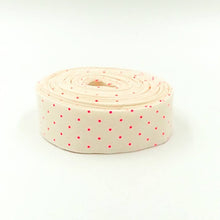 Load image into Gallery viewer, Quilt Binding Tula Pink True Colors Tiny Dot Cosmic Cream
