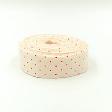 Load image into Gallery viewer, Quilt Binding Tula Pink True Colors Tiny Dot Cosmic Cream

