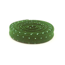 Load image into Gallery viewer, Double Fold Bias Tape 1/2&#39;&#39; True Colors Tiny Dots Lilypad Green Tula Pink Bias Binding
