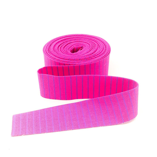 Quilt Binding Tula Pink True Colors Tiny Stripe Mystic Purple 1 1/4" Single Fold Quilt Binding