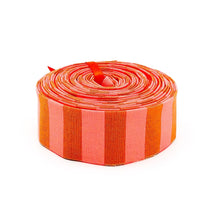 Load image into Gallery viewer, Quilt Binding Tula Pink NEON Tent Stripe Lunar Orange 1/2&#39;&#39; Stripe 1 1/4&quot; Single Fold Binding
