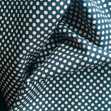 Load image into Gallery viewer, Quilt Binding Fright Night Polka Dot Orange Black 1 1/4" Single Fold Binding Halloween
