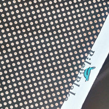Load image into Gallery viewer, Quilt Binding Fright Night Polka Dot Orange Black 1 1/4" Single Fold Binding Halloween
