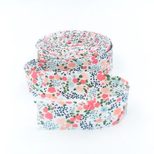 Load image into Gallery viewer, Quilt Binding A Day In The Life Floral Ivory 1 1/4&quot; Single Fold Binding Echo Park
