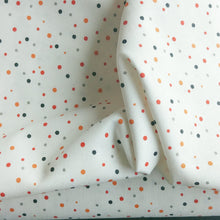 Load image into Gallery viewer, Double Fold Bias Tape 1/2'' Hey Bootiful Dots Off White Halloween Bias Binding
