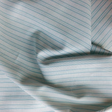 Load image into Gallery viewer, Double Fold Bias Tape 1/2&#39;&#39; Simply Country Ticking Stripe Light Blue and White Bias Binding Tasha Noel
