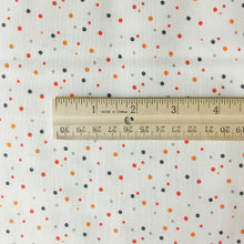 Load image into Gallery viewer, Quilt Binding Hey Bootiful Halloween Dots Off White 1 1/4&quot; Single Fold Binding My Mind&#39;s Eye
