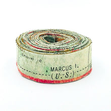 Load image into Gallery viewer, Quilt Binding Foundations Expedition Multi Tim Holtz Free Spirit Fabrics Map Travel Print
