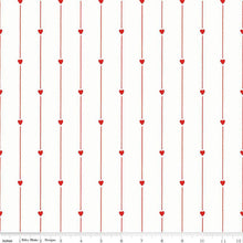 Load image into Gallery viewer, All My Heart Heart Strings Red Riley Blake Designs Fabric Half Yard J. Wecker Frisch

