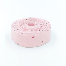 Load image into Gallery viewer, Quilt Binding To Grandmother's House Bit of Berries Pink 1 1/4" Single Fold
