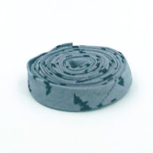 Load image into Gallery viewer, Double Fold Bias Tape 1/2'' Sophisticated Halloween Bats Fog Gray Halloween Bias Binding
