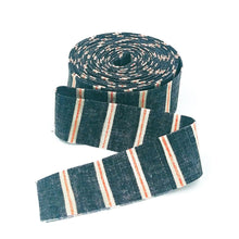 Load image into Gallery viewer, Quilt Binding Laboratory Striped Black Tim Holtz Free Spirit Fabrics Halloween
