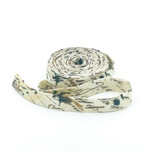Load image into Gallery viewer, Double Fold 1/2'' Bias Tape Laboratory Formula Neutral Bias Binding Tim Holtz Halloween
