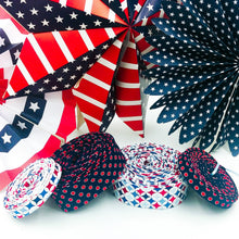 Load image into Gallery viewer, Picadilly Dots Navy Blue Amanda Castor Riley Blake Designs Half Yard
