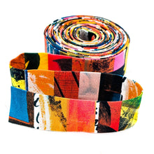 Load image into Gallery viewer, Quilt Binding Lineage Timeline Grace E Bond Free Spirit Fabrics 1 1/4&quot; Single Fold Binding
