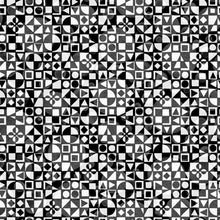 Load image into Gallery viewer, Black and White Musical Vivo Monochrome Black &amp; White Fabric Half Yards
