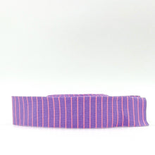 Load image into Gallery viewer, Quilt Binding Tula Pink True Colors Tiny Stripe Honesty Purple 1 1/4" Single Fold Binding
