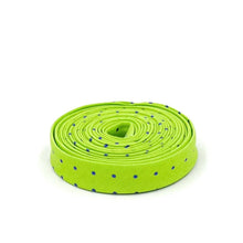 Load image into Gallery viewer, Double Fold Bias Tape 1/2'' True Colors Tiny Dots Meadow Green Tula Pink Bias Binding
